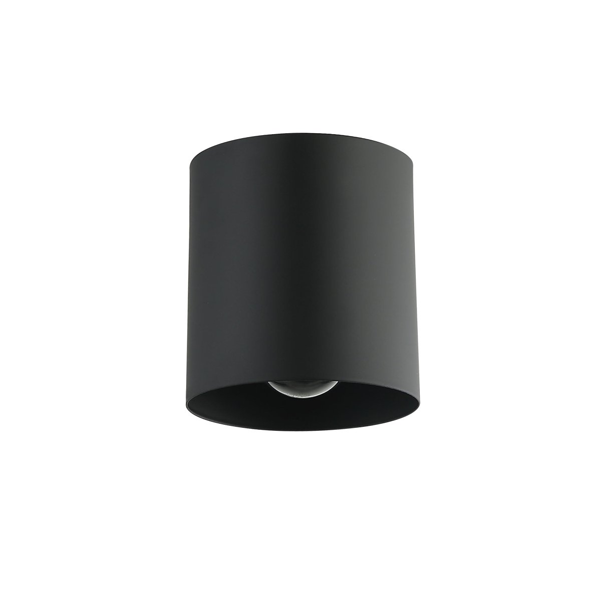 Plafonnier Theron - Noir Ampoule intérieure by Dainolite | Luminaires & cie