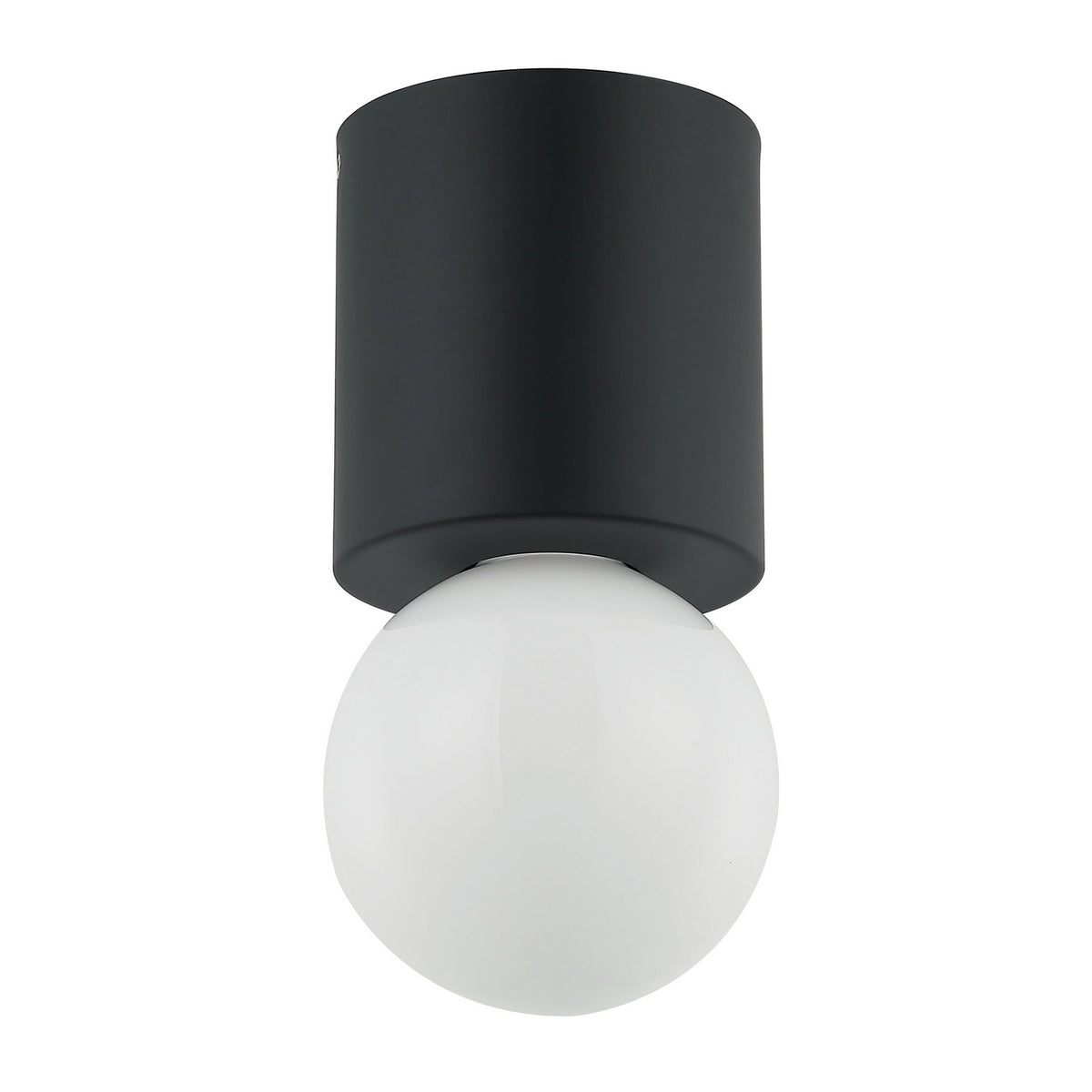 Plafonnier Theron G30, Noir / Noir mat – Dainolite