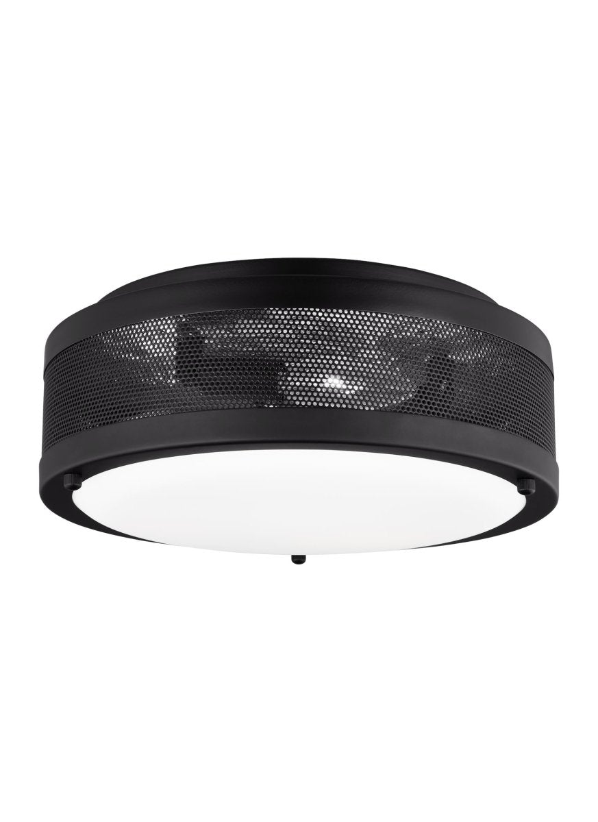 Plafonnier Vander - Noir de minuit Ampoules DEL incluses by Visual Comfort Studio | Luminaires & cie