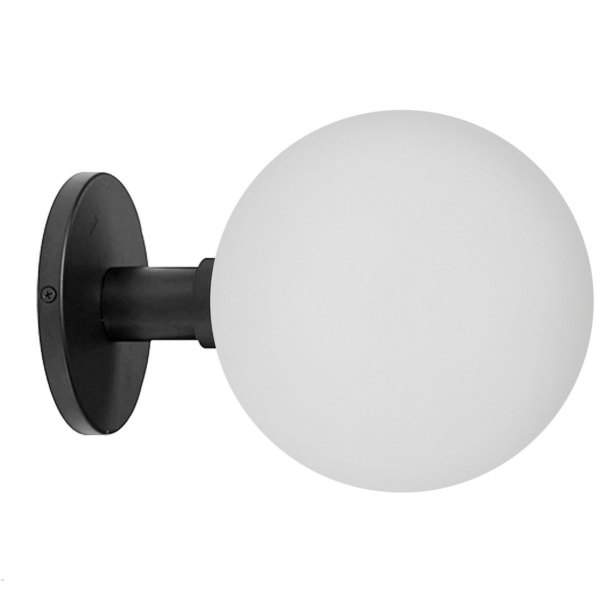 Plafonnier Vida Blanc / Noir mat – vue 2
