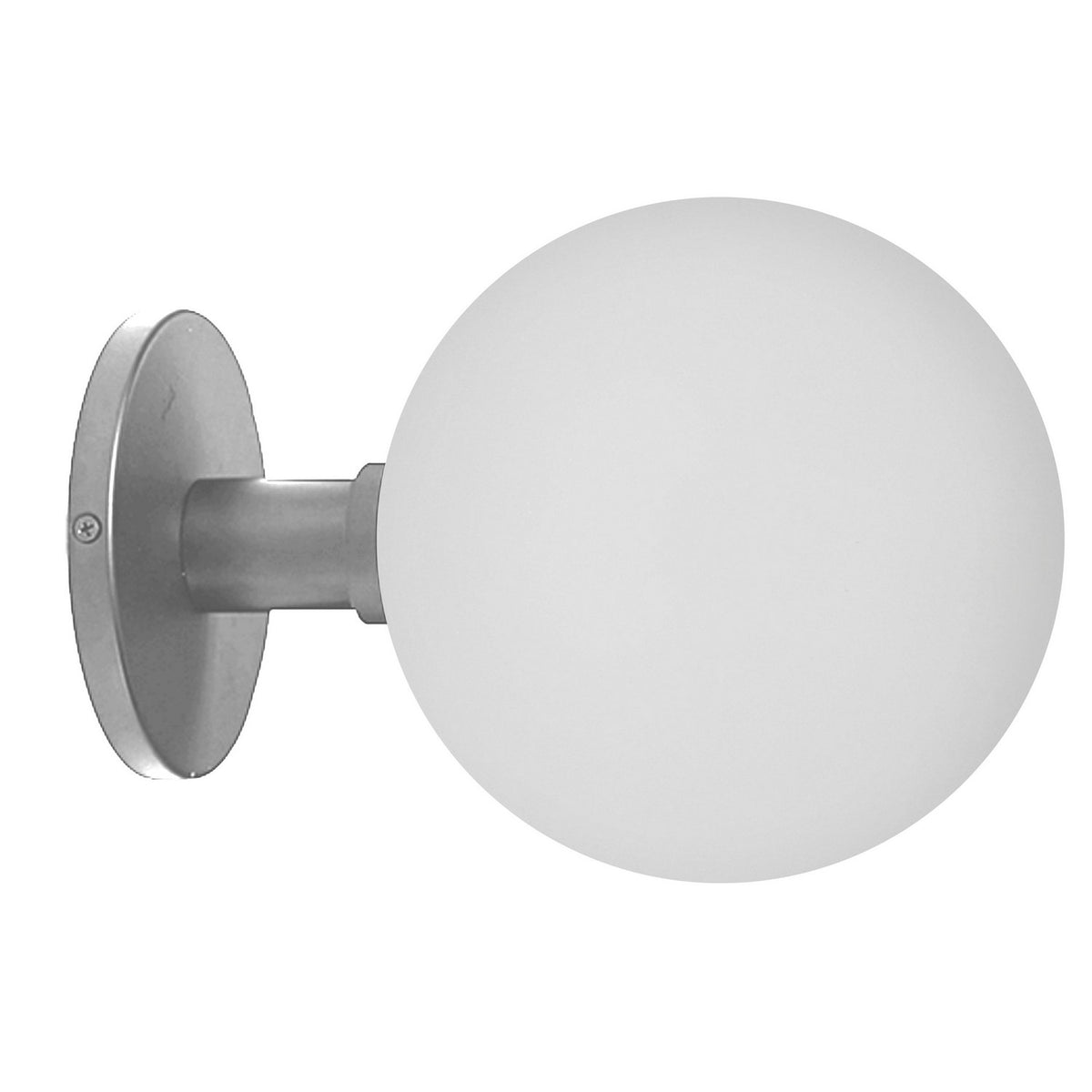 Plafonnier Vida Blanc / Chrome poli – vue 2