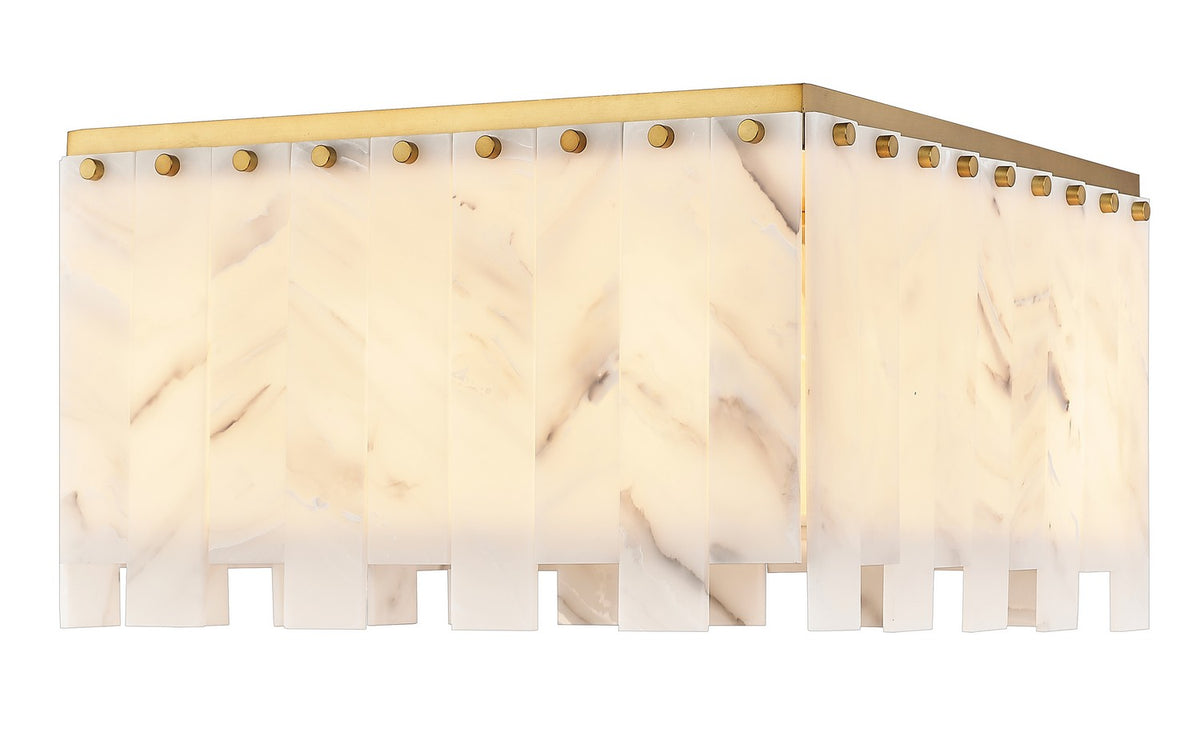 Plafonnier Viviana Laiton frotté, 19 1/2" – Z-Lite