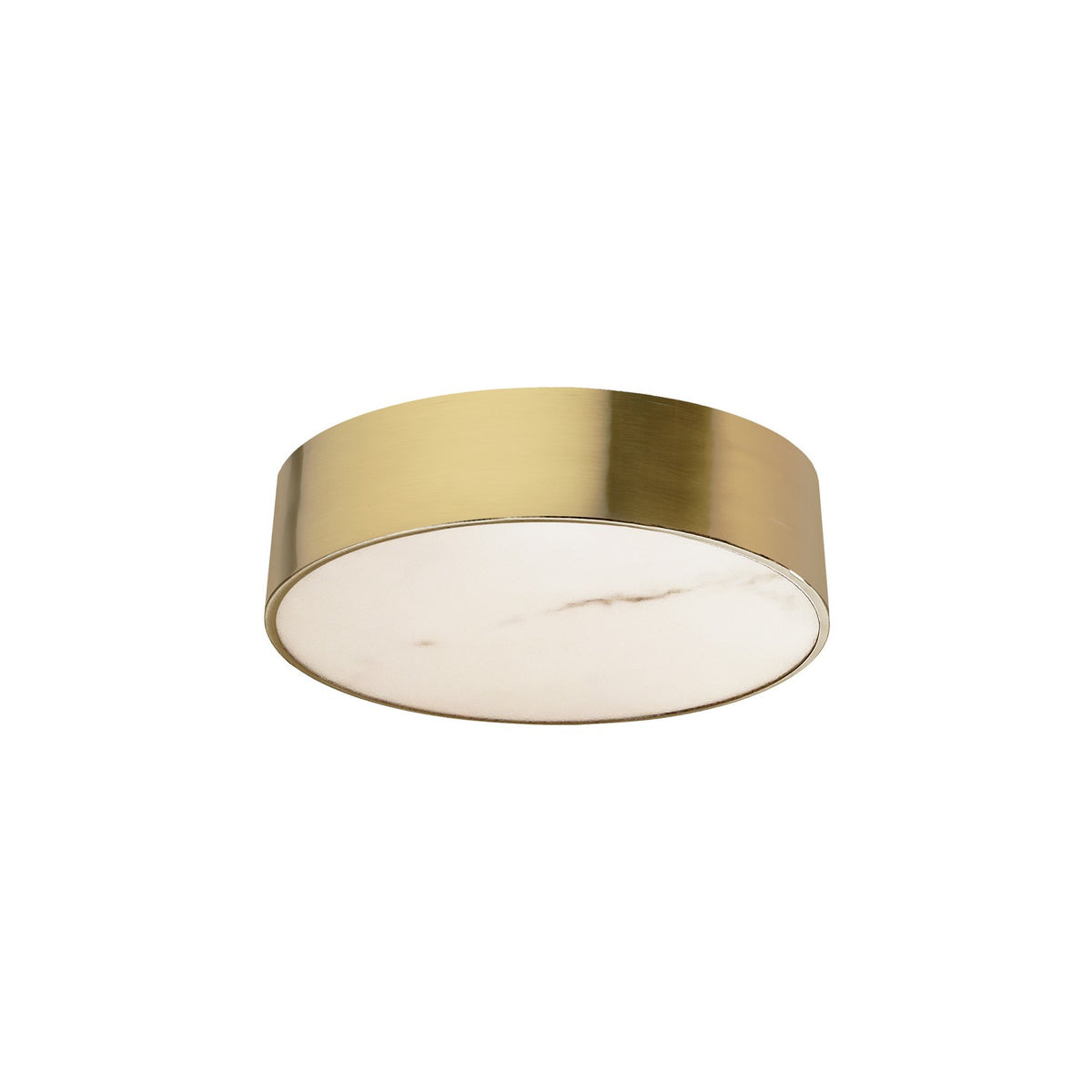 Plafonnier Walsh Laiton vieilli, 12" – Dainolite