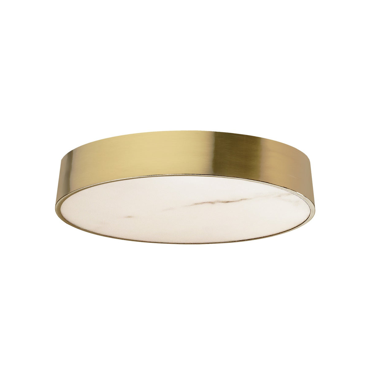 Plafonnier Walsh Laiton vieilli, 16" – Dainolite