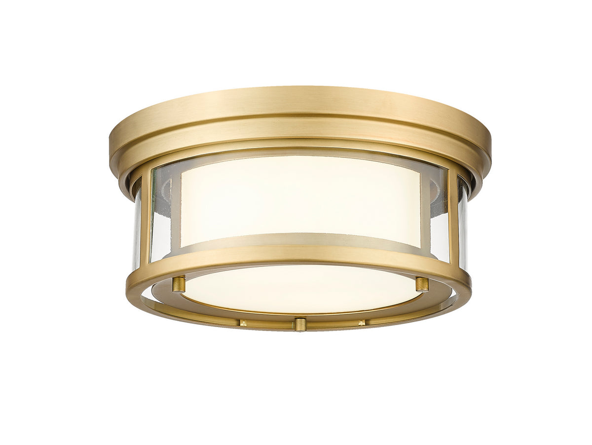 Plafonnier Willow Laiton ancien, 12" – Z-Lite