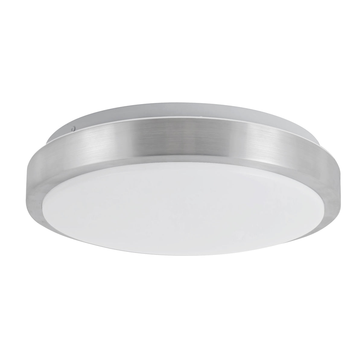 Plafonnier Yanis Nickel brossé, 11 7/8" – vue 2