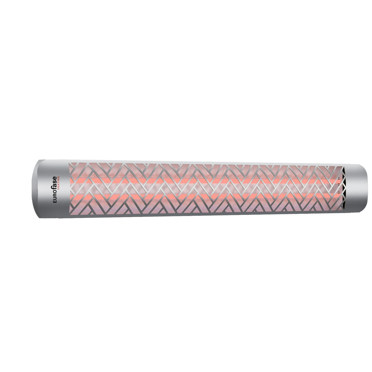 Plaque décorative pour chaufferette Décor Plate Chevron, Acier inoxydable, 63.4" – Eurofase