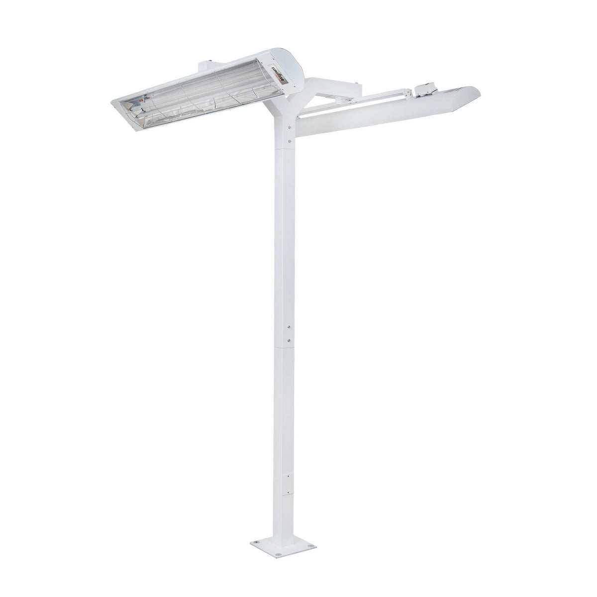 Poteau pour chaufferette Eurofase Heater Double, EF30, EF60, Blanc – vue 2