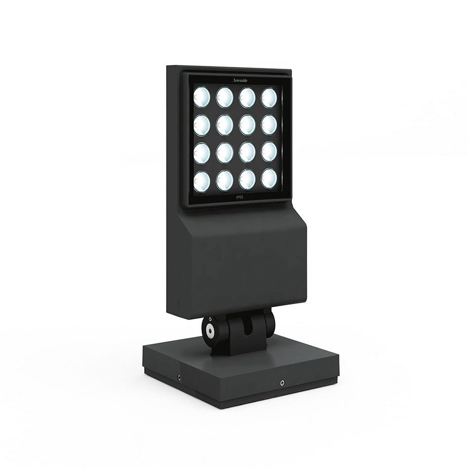 Projecteur Extérieur Cefiso - Gris anthracite DEL / 37W / 4000°K Étroit (9°) by Artemide | Luminaires & cie