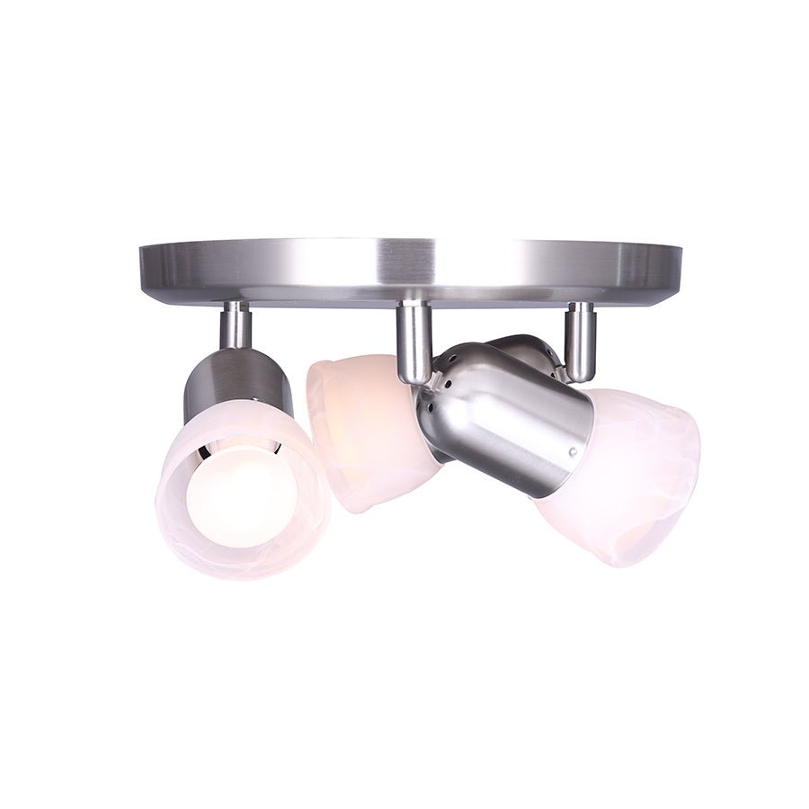 Projecteur Jasper - Étain brossé 10" by Canarm | Luminaires & cie