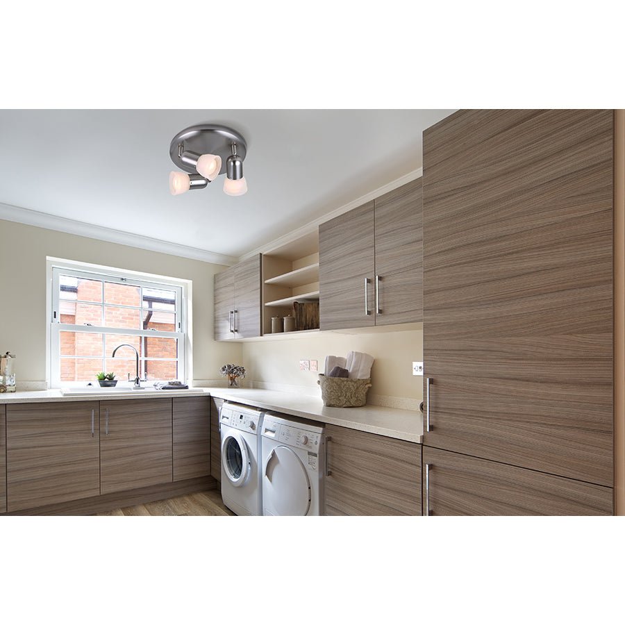 Projecteur Jasper - Étain brossé 10" by Canarm | Luminaires & cie