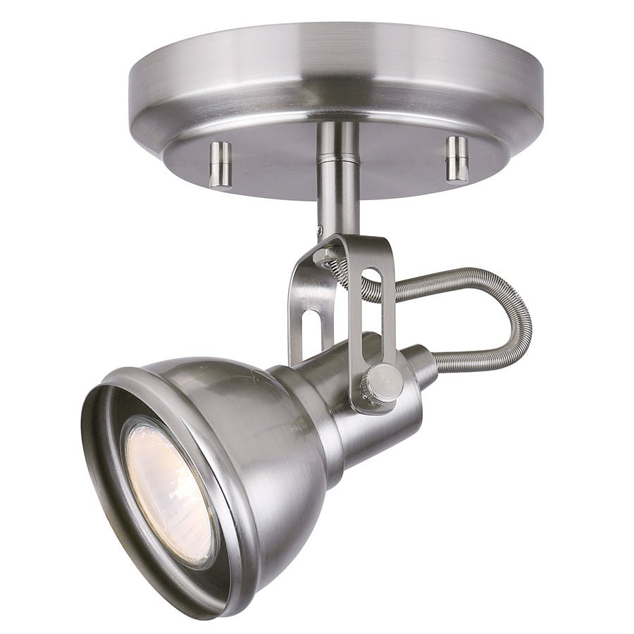 Projecteur Polo - Nickel brossé 5" by Canarm | Luminaires & cie