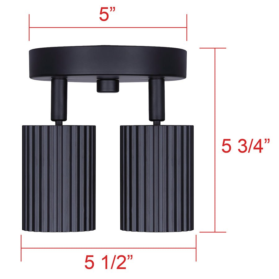 Projecteur Rexton - Blanc 9.85" by Canarm | Luminaires & cie