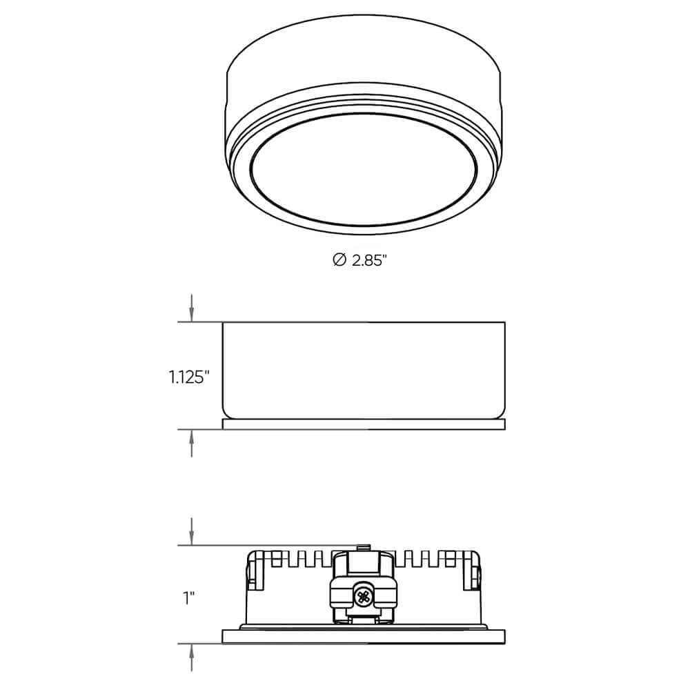 Rondelle DEL Power-Led Puck