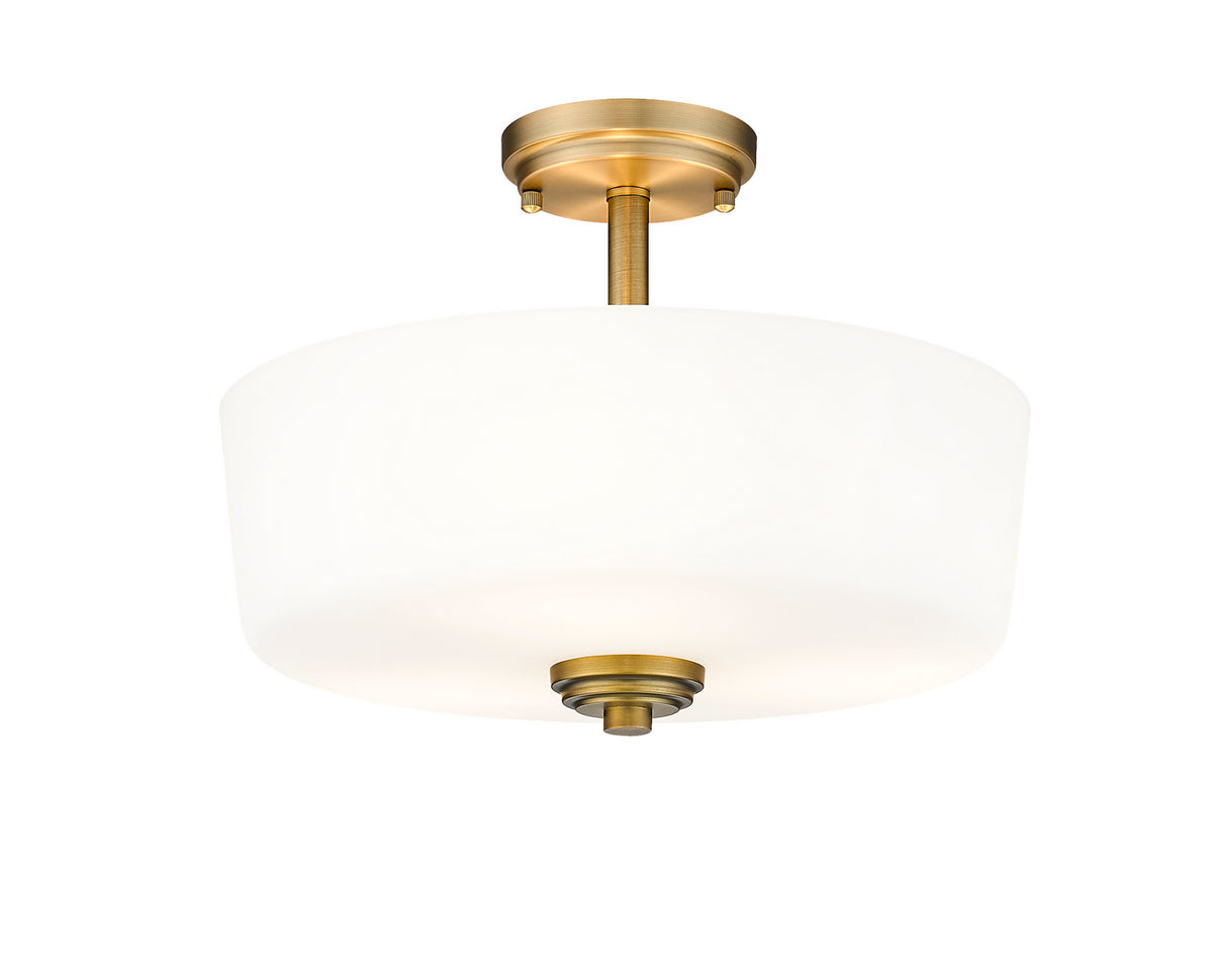 Semi-plafonnier Arlington Laiton patrimoine – Z-Lite