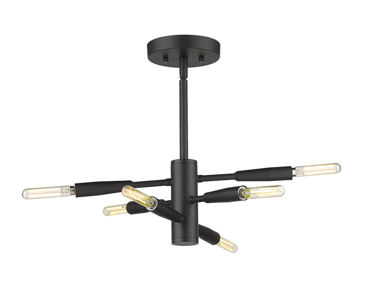 Semi-plafonnier Ascension - Noir mat by Z-Lite | Luminaires & cie