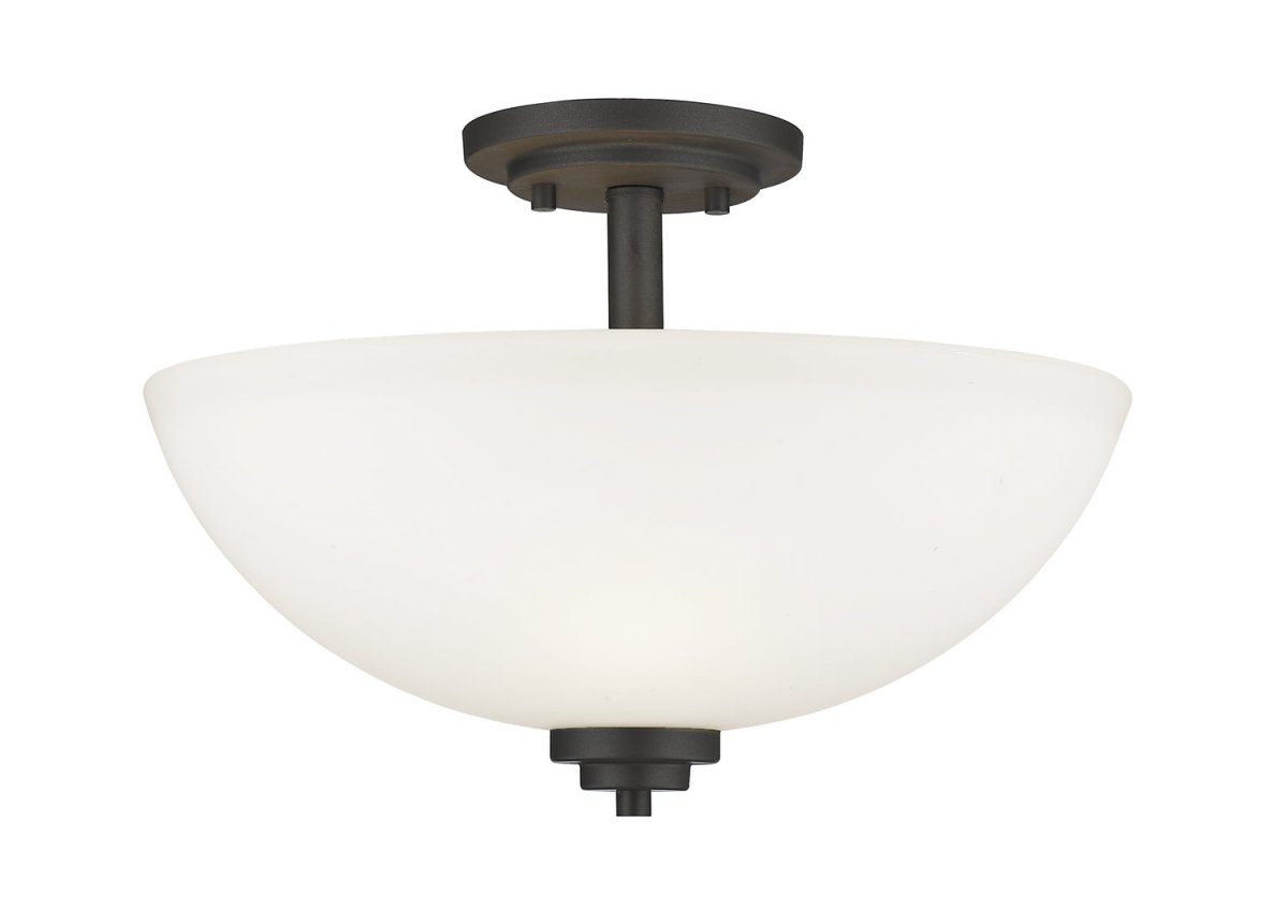 Semi-plafonnier Ashton - Bronze Opale mate by Z-Lite | Luminaires & cie