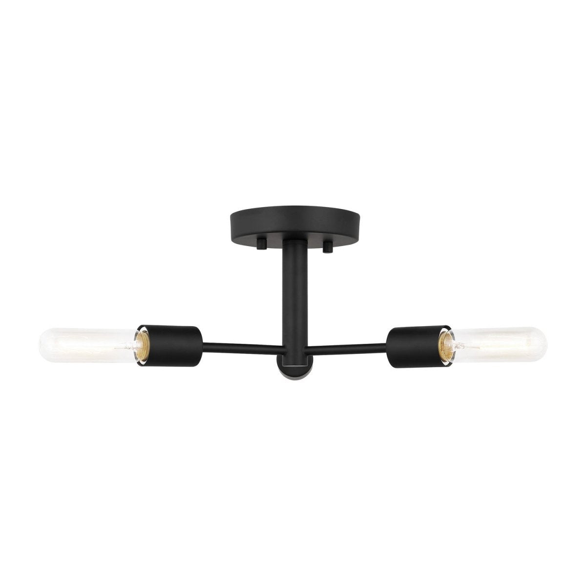 Semi-plafonnier Axis - Noir minuit by Visual Comfort Studio | Luminaires & cie