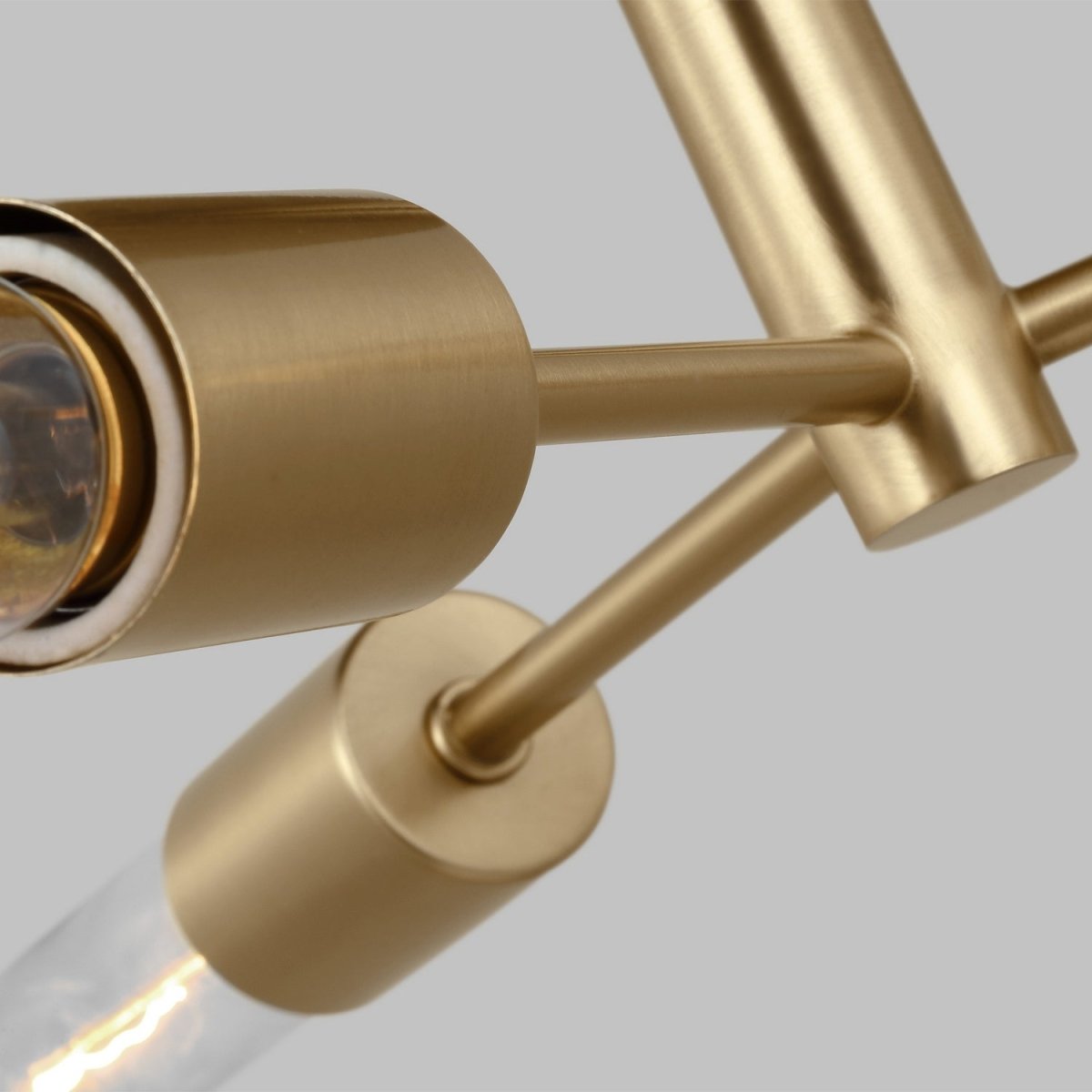 Semi-plafonnier Axis - Laiton satiné by Visual Comfort Studio | Luminaires & cie