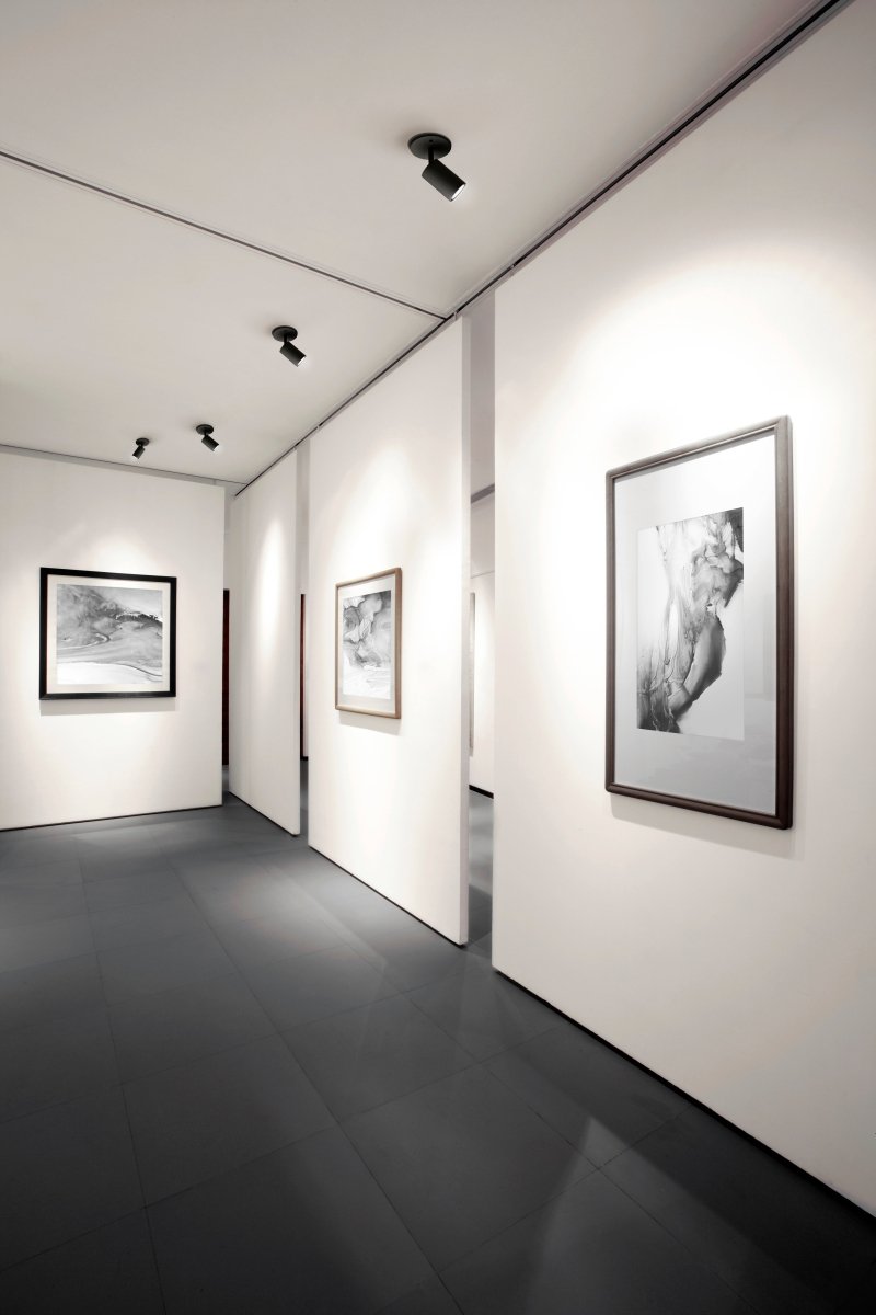 Semi - plafonnier Barclay - Noir by Kuzco Lighting | Luminaires & cie