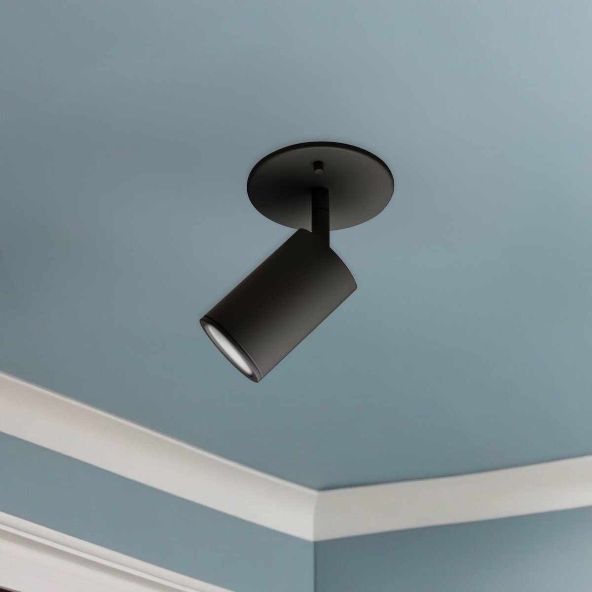 Semi - plafonnier Barclay - Noir by Kuzco Lighting | Luminaires & cie