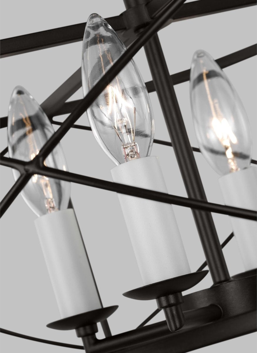 Semi-plafonnier Beatrix - Fer vieilli by Visual Comfort Studio | Luminaires & cie