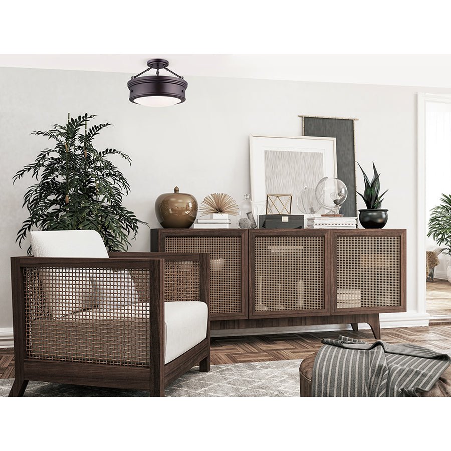 Semi - plafonnier Boku - by Canarm | Luminaires & cie