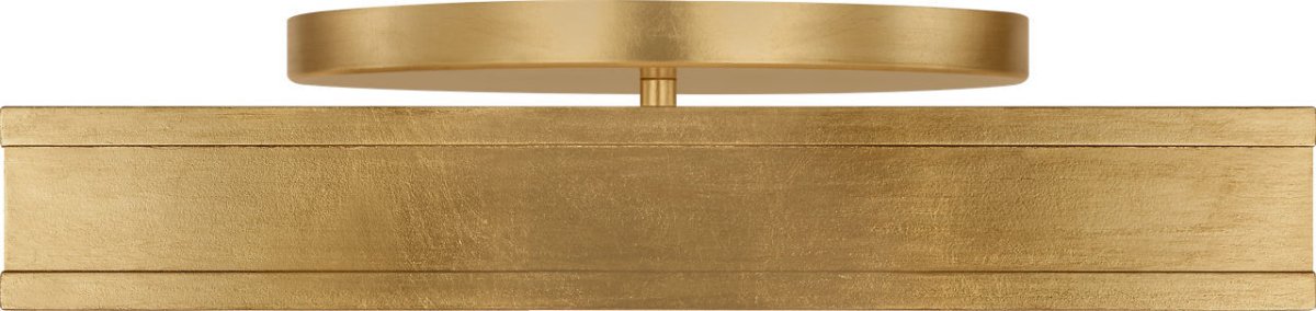 Semi-plafonnier carré Dupont - Doré 16" by Visual Comfort Studio | Luminaires & cie