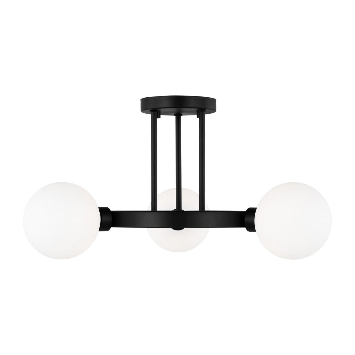 Semi-plafonnier Clybourn - Noir minuit by Visual Comfort Studio | Luminaires & cie