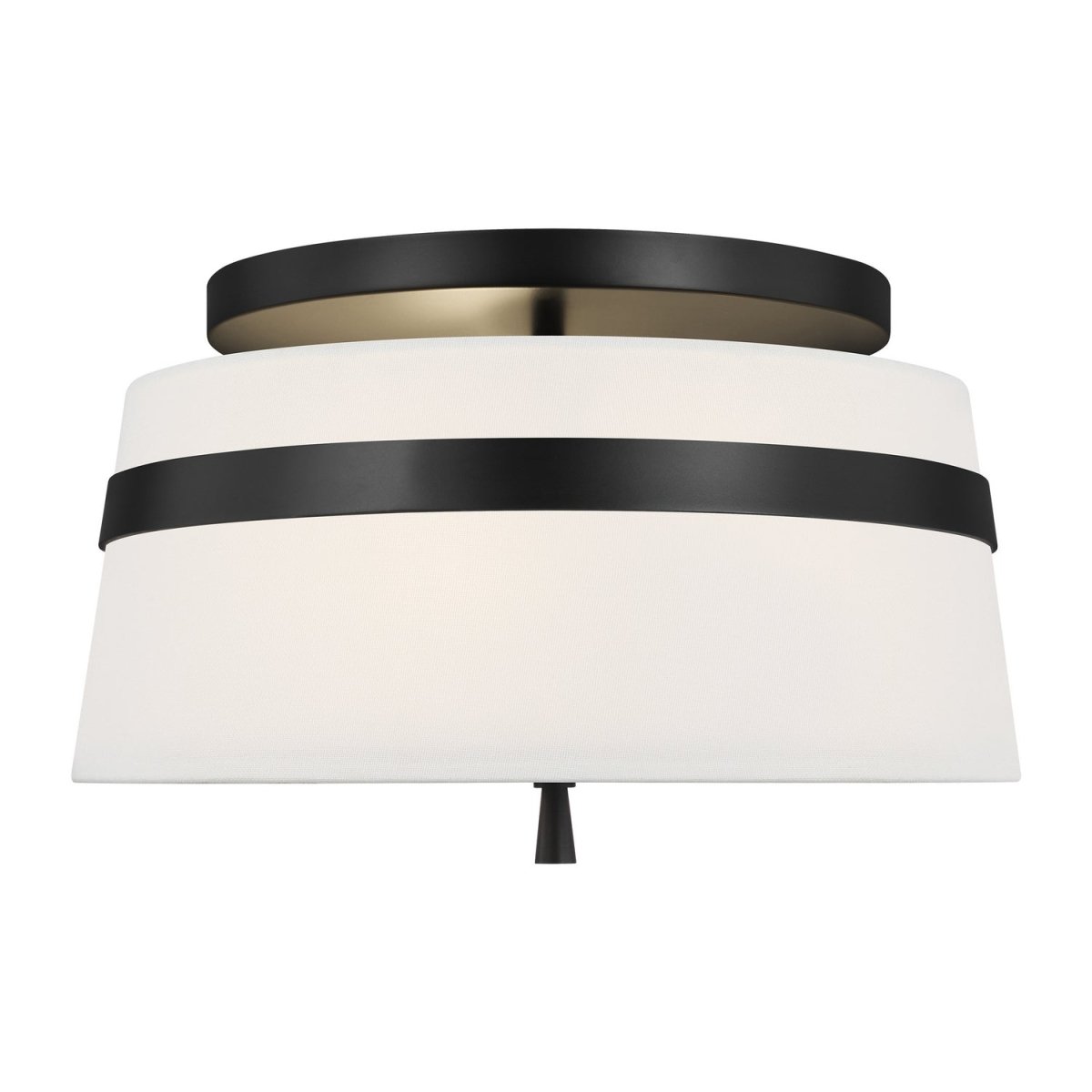 Semi-plafonnier Cordtlandt - Fer vieilli 14" by Visual Comfort Studio | Luminaires & cie