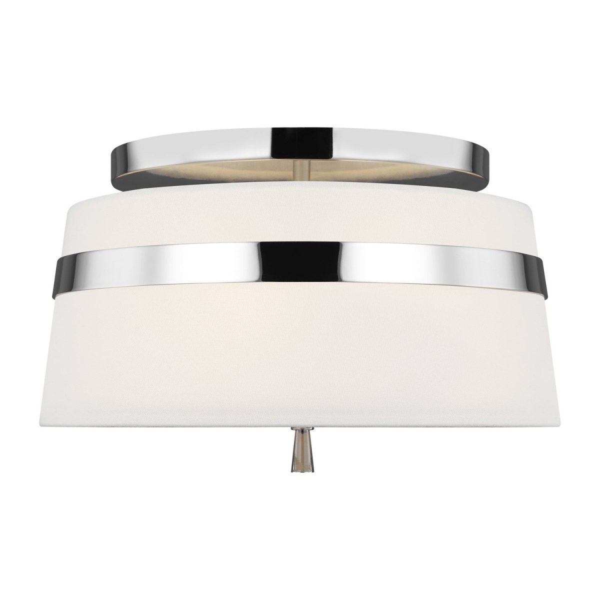Semi-plafonnier Cordtlandt - Nickel poli 14" by Visual Comfort Studio | Luminaires & cie