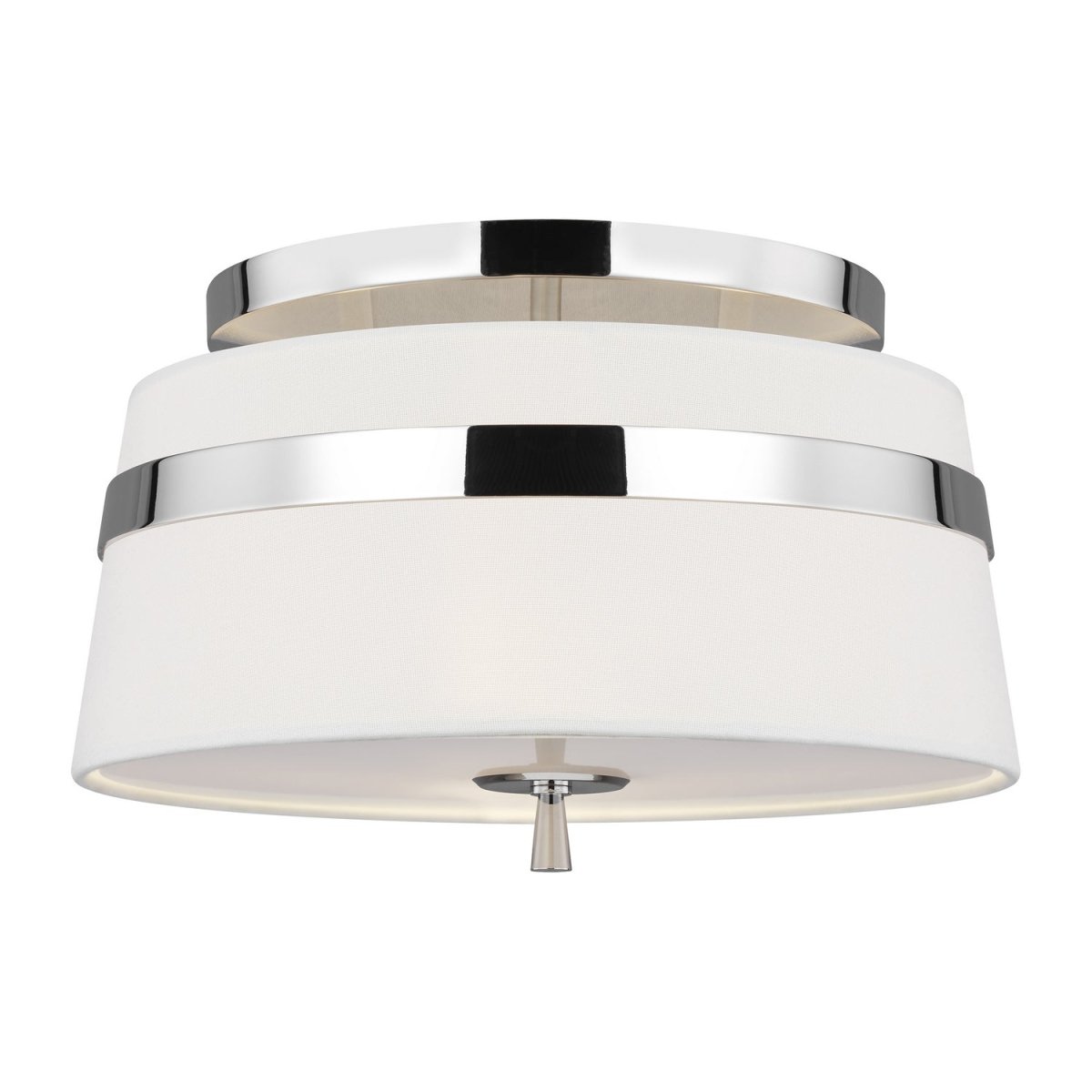 Semi-plafonnier Cordtlandt - Rotin 19" by Visual Comfort Studio | Luminaires & cie