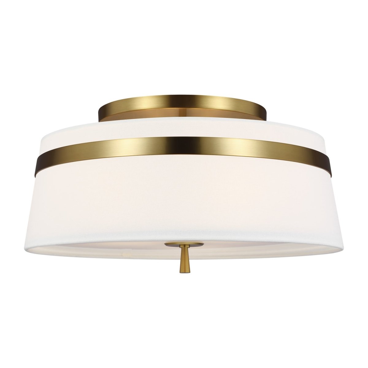 Semi-plafonnier Cordtlandt - Rotin 19" by Visual Comfort Studio | Luminaires & cie