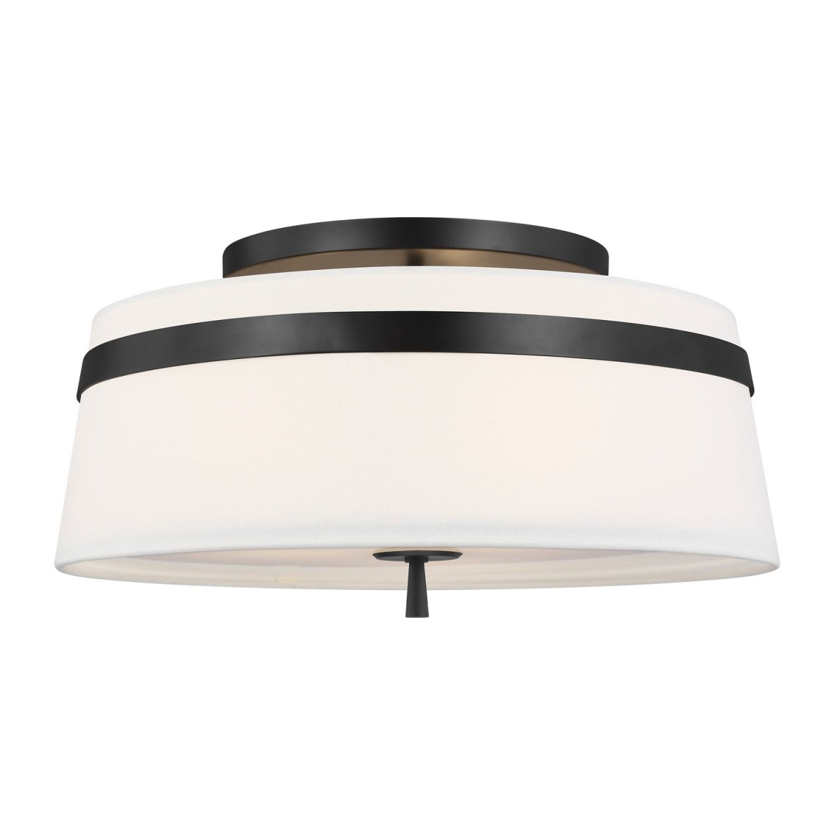 Semi-plafonnier Cordtlandt - Rotin 19" by Visual Comfort Studio | Luminaires & cie