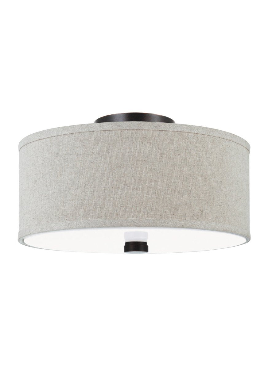 Semi-plafonnier Dayna Shade Pendants - Bronze by Visual Comfort Studio | Luminaires & cie