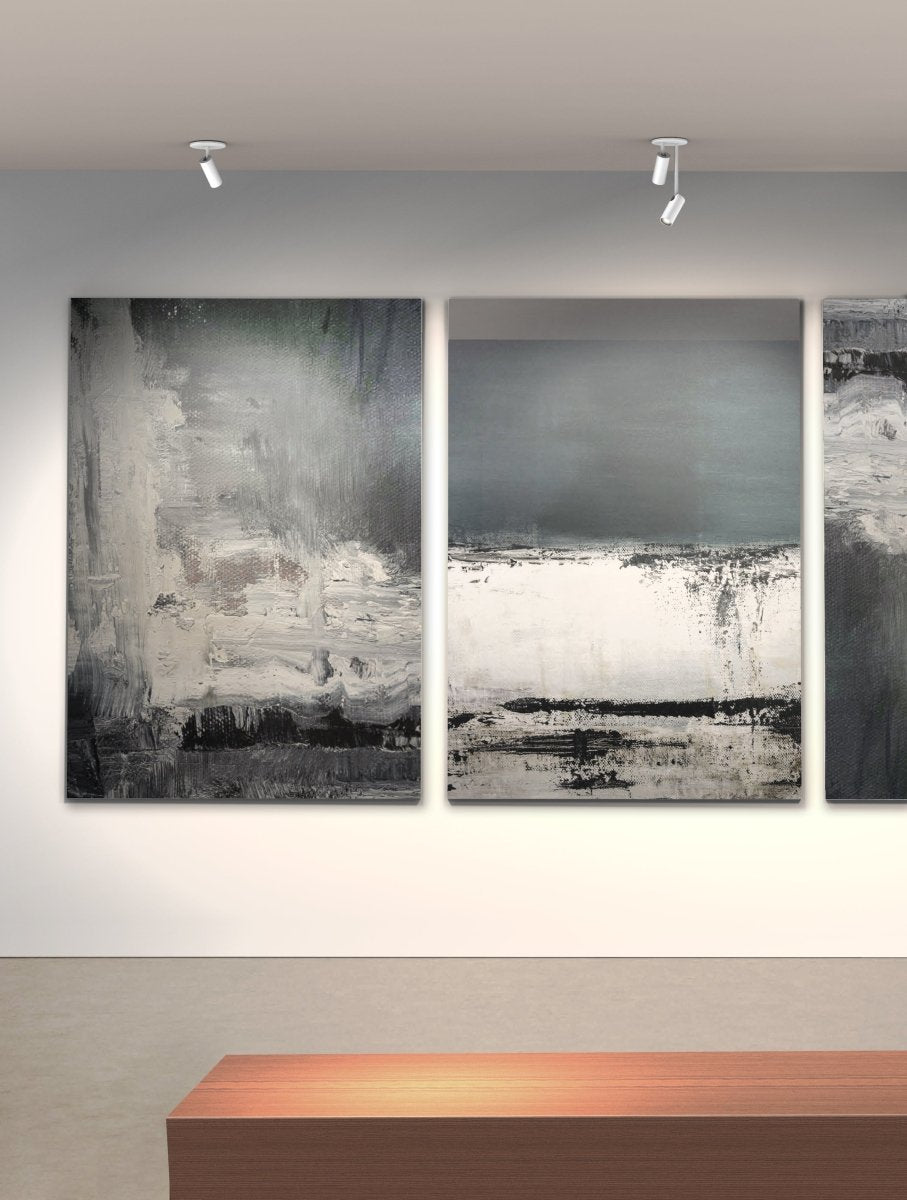 Semi - plafonnier Downey - Blanc 4 3/8" 3 3/4" by Kuzco Lighting | Luminaires & cie