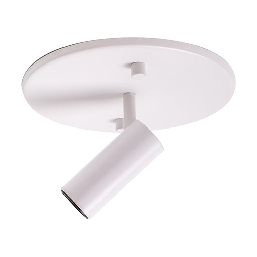 Tête de rail Downey Blanc, 4 3/8", 3 3/4" – Kuzco Lighting