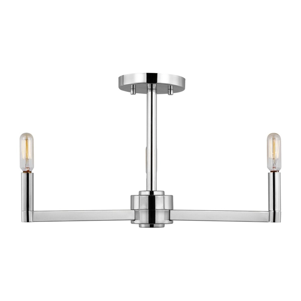 Semi-plafonnier Fullton - Chrome 20" by Visual Comfort Studio | Luminaires & cie