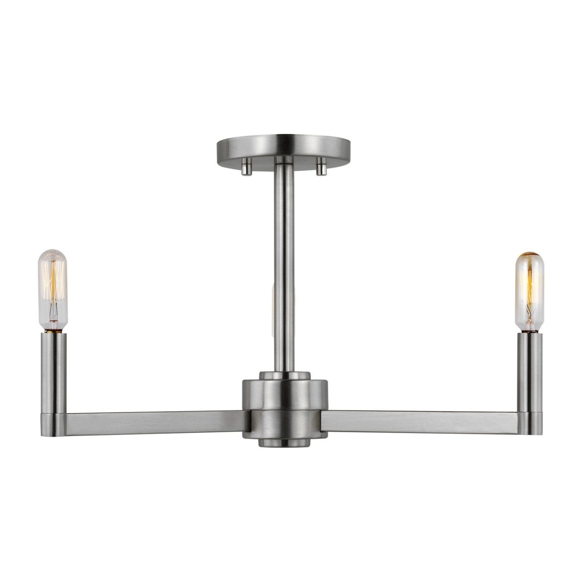 Semi-plafonnier Fullton - Nickel brossé 20" by Visual Comfort Studio | Luminaires & cie
