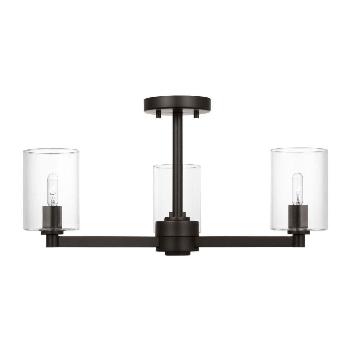 Semi-plafonnier Fullton - Noir minuit 23 1/8" by Visual Comfort Studio | Luminaires & cie