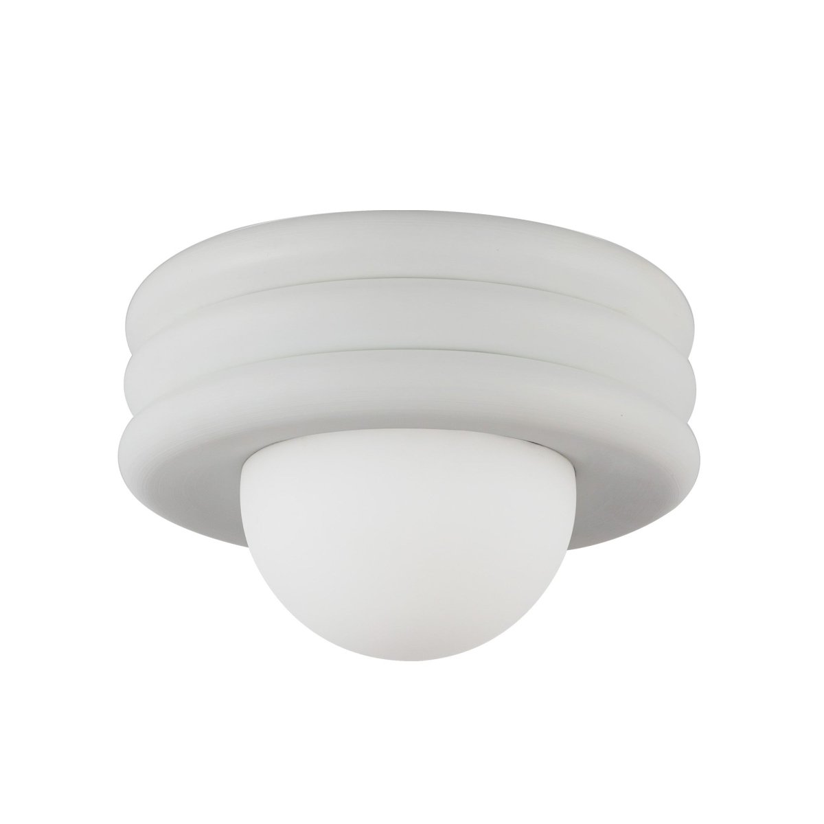 Semi - plafonnier Harvey - Blanc antique by Alora Lighting | Luminaires & cie