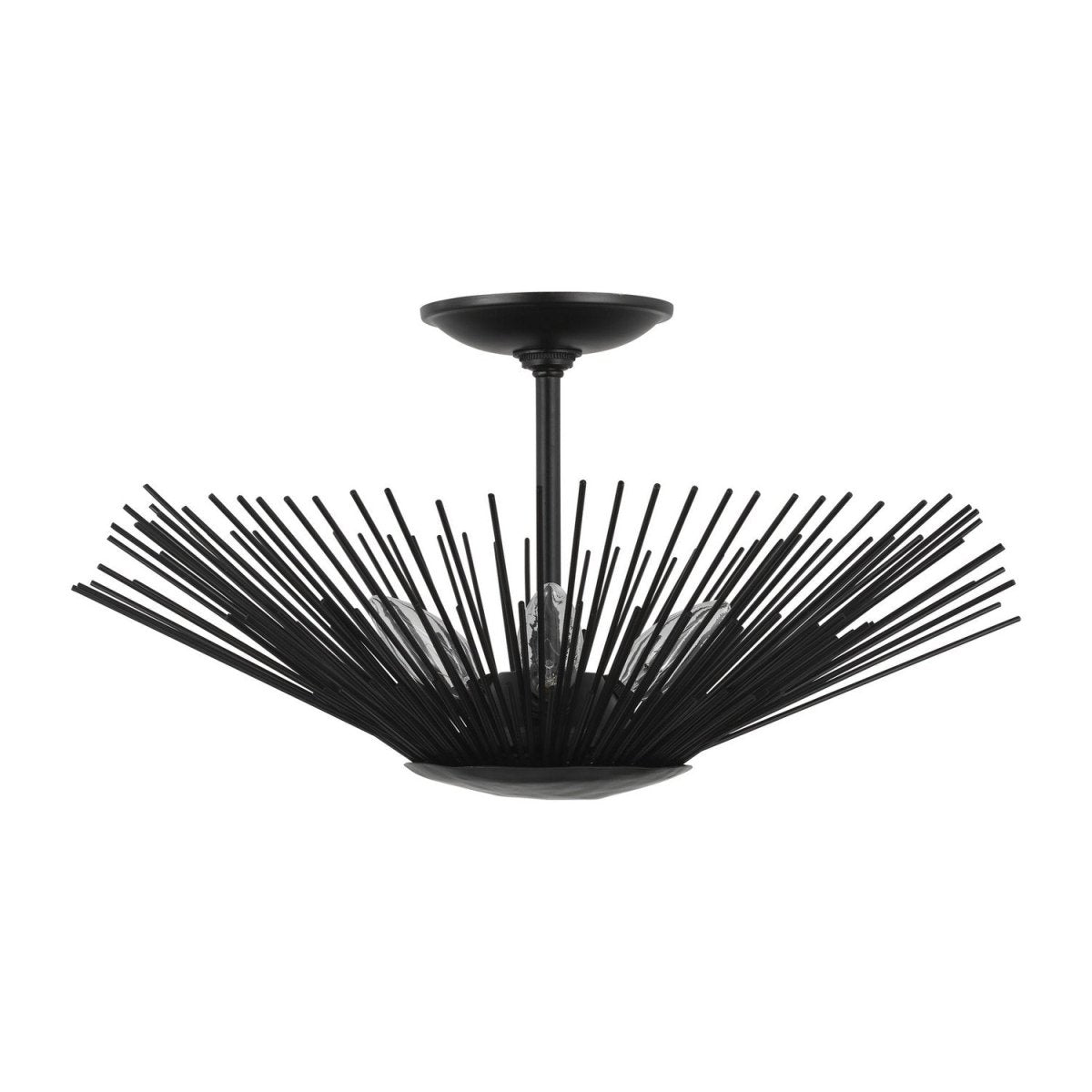 Semi-plafonnier Helios - Fer vieilli by Visual Comfort Studio | Luminaires & cie