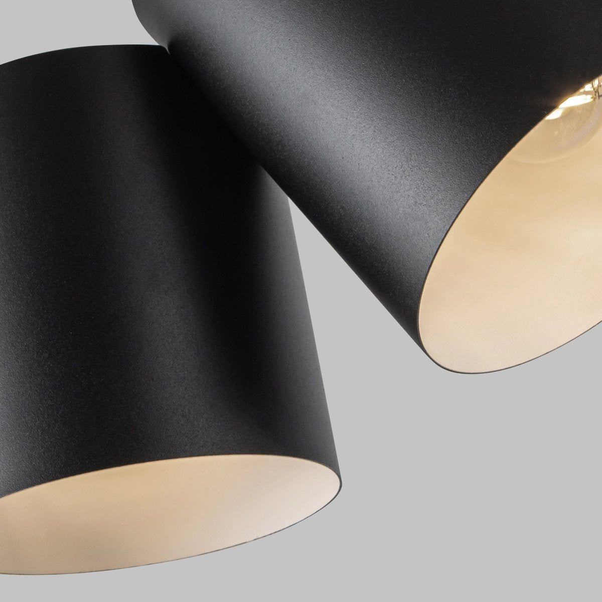 Semi - plafonnier Keiko - Noir by Kuzco Lighting | Luminaires & cie