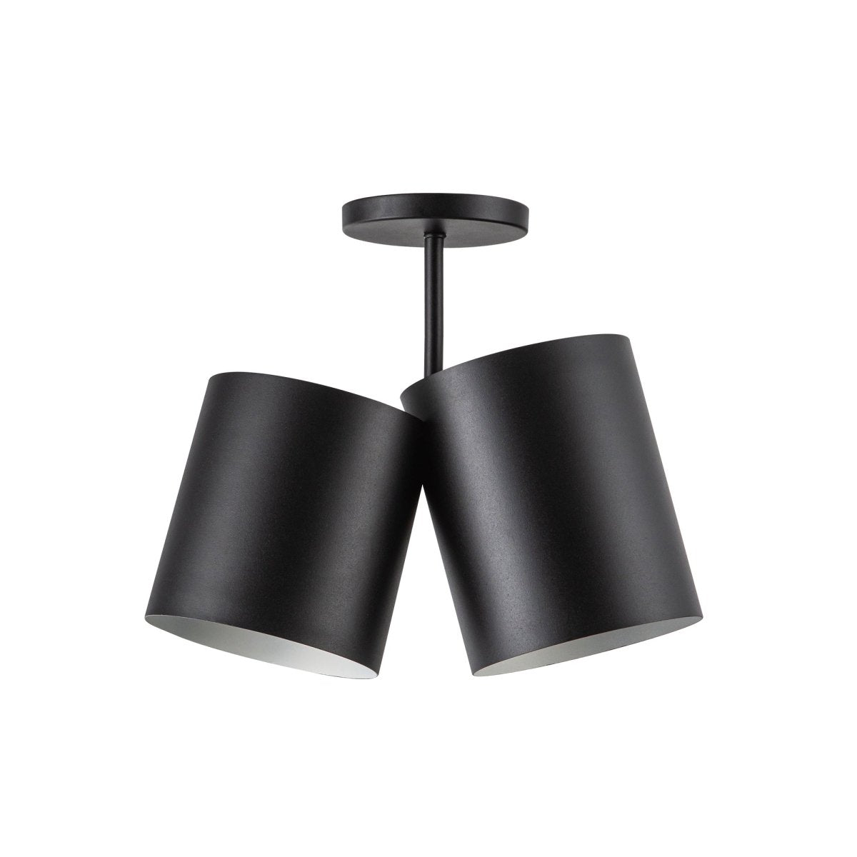 Semi - plafonnier Keiko - Noir by Kuzco Lighting | Luminaires & cie