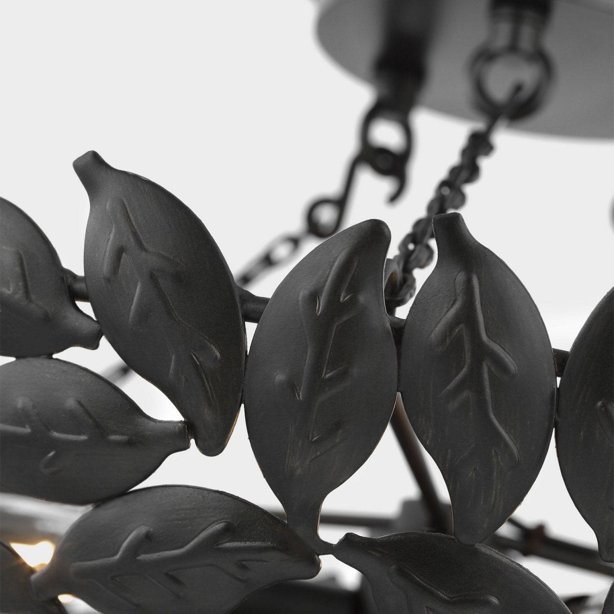 Semi-plafonnier Kelan - Blanc texturé by Visual Comfort Studio | Luminaires & cie