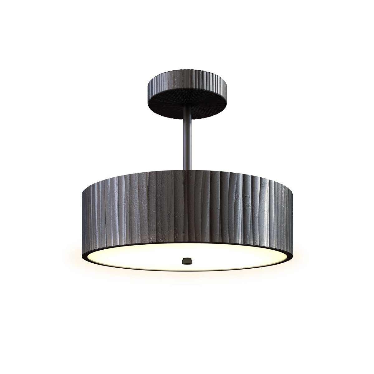 Semi - plafonnier Kensington - Bronze urbain by Alora Lighting | Luminaires & cie