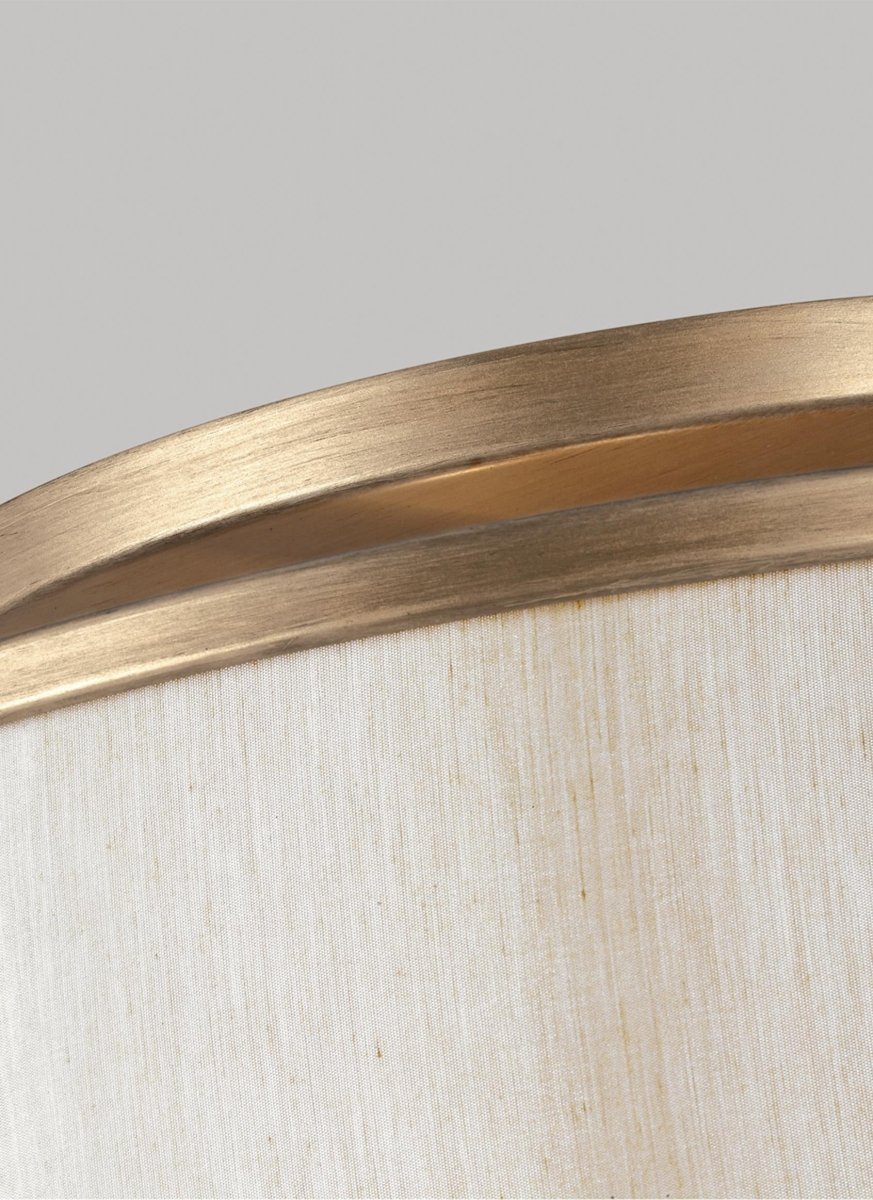 Semi-plafonnier Lennon - Nickel satiné 30 1/4" by Visual Comfort Studio | Luminaires & cie