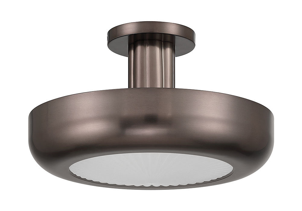 Semi-plafonnier Macey Bronze Harlow, 16" – vue 4