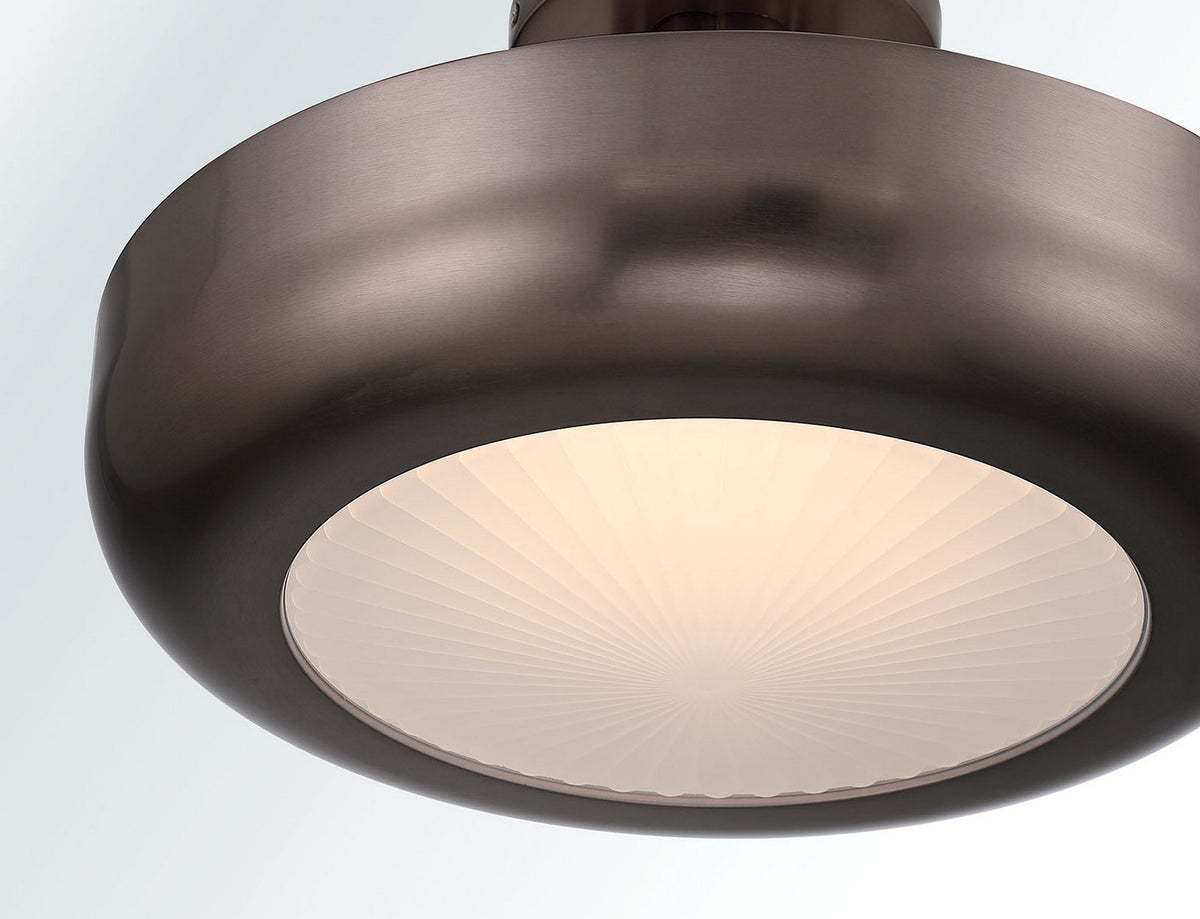 Semi-plafonnier Macey Bronze Harlow, 16" – vue 6
