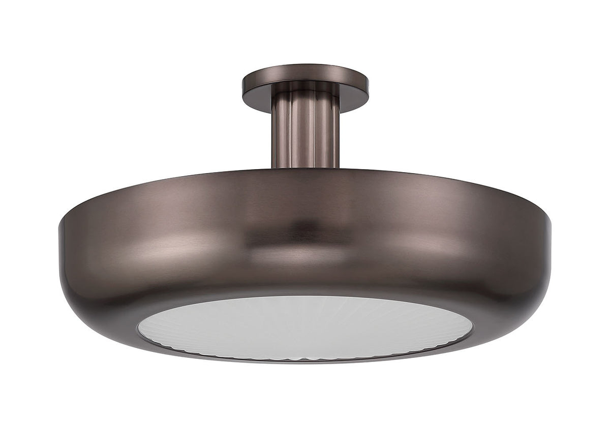 Semi-plafonnier Macey Bronze Harlow, 22 1/4" – Eurofase